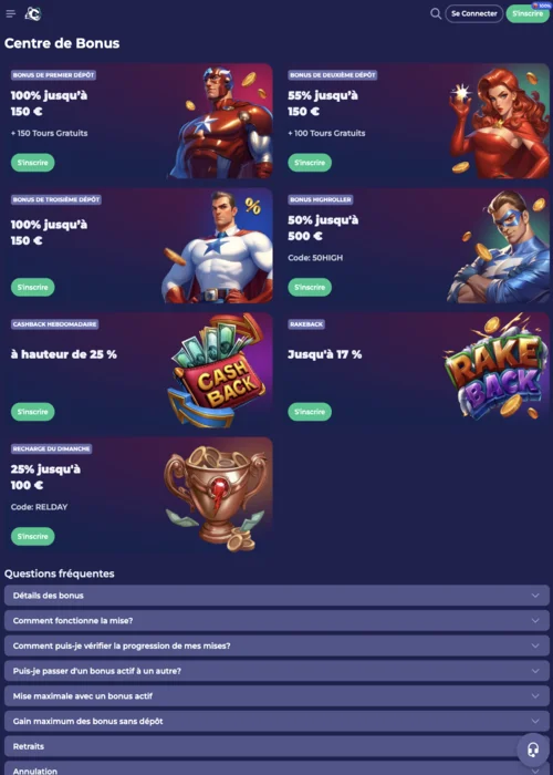 Bonus Exclusifs Bruno Casino<